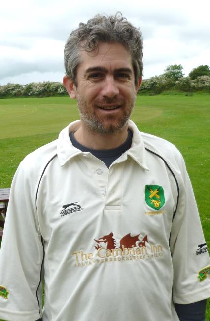 Paul Lewis - struck 43 for Llanrhian Paul Lewis - struck 43 for Llanrhian